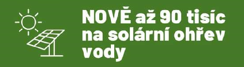 Nově dotace i na solární systémy